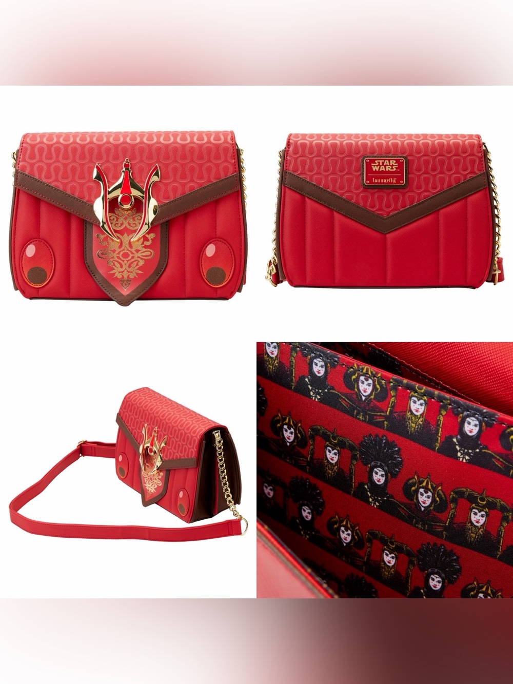 NWOT Loungefly Star Wars
Queen Amidala Cosplay Crossbody